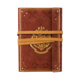 Harry Potter A5 PU Gold-Stamp Hardcover Book with Band (80 Sheets)